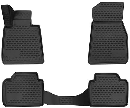 OMAC Gummimatten Fußmatten kompatibel mit BMW 4er F32 Coupe F36 Gran Coupe 2013-2021 TPE 4X