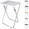 SG Traders Folding Table - Lightweight, Multi-use for Room, Outdoor, Dining & Garden - 48x38x66cm