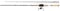 Abu Garcia MAX PRO Casting Rute und Bait Cast Rollen Combo – Raubfischangeln – Hecht, Zander, Barsch, Weiß