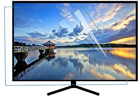 ZLSD 42 Pollici HD Film Morbido Filtro per Monitor TV, Anti Luce Blu e UV, Lesione AntiGraffio, per La Protezione degli Occhi per Monitor And Desktop Pc,HD-42inch(930x525MM)