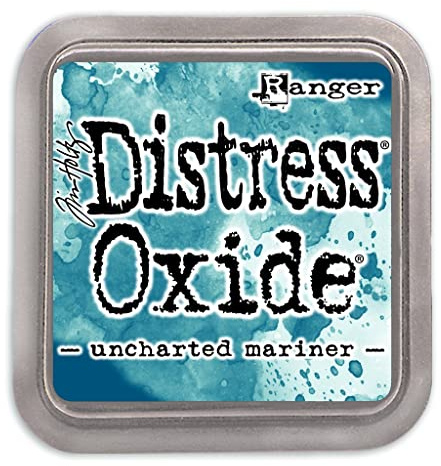RANGER INDUSTRIES Tim Holtz-Distress-Oxide Ink Pad-Uncharted Mariner, 3 x 3 inch (TDO81890)