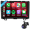 2G&64G Podofo Radio Coche 2 DIN para Honda CRV 2007-2011 Carplay Android Auto,Android 13 con Pantalla de 9 Pulgadas con Cámara de Marcha Atrás AHD,WiFi GPS HiFi Bluetooth RDS/FM de Radio