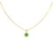 GUESS Damen-Kette Edelstahl Zirkonia One Size, Gold, Grün 32023470