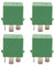 4X 12V 35A 5 Pin Radiatore Ventola Relè Verde 6547TX per 206 207 306 307 406 407 807