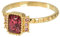 iXXXi Füllring CLASSIC MIRACLE PINK gold - 2 mm Größe 19