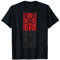 Ukrainisches Wappen Dreizack rote und schwarze Flagge Vyshyvanka T-Shirt