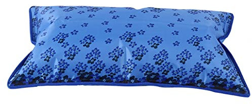 zottel Cuscino ad acqua, stabile e resistente all'usura, design pieghevole, trama fine, cuscino fresco, per evitare perdite, tessuto impermeabile ispessito, 55 * 35 cm