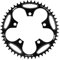 BIKECO Fahrrad Schmales breites Kettenblatt 110/130BCD 5 Schrauben Rundes Fahrradkettenblatt 36/38/40/42/44/46/48/50/52/54/56/58/60T Fahrradkettenblatt für 9 10 11 Gang Rennrad MTB (110BCD,42T)