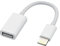Adattatore da Lightning a USB Cavo OTG per Apple iPhone 14 13 12 11 Pro Max 7 8 Plus X SE XS XR Per iPad Air Chiavetta Scaricare Foto Mouse Lettore Schede Accessori Card Reader Jack Sdoppiatore