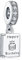 Rimgoris Charm en argent 925 pour femmes Bracelets Collier Bon Anniversaire Livre Breloque Pendentif Cadeau