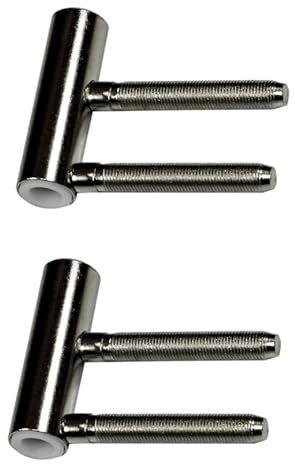SN-TEC Türband Mittelband Rahmenteil V 4400 WF 3 NUV mit 3 mm nach unten versetzten Zapfen zum Anheben der Tür um 3mm (2 Stück)