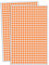 6000 Stück, 8mm Klebepunkte Runde Punktaufkleber Etiketten Markierungspunkte - Orange