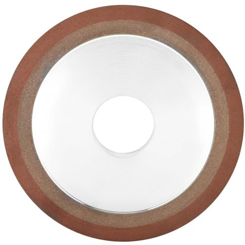 Fafeicy Harz-Diamant-Schleifscheibe, Schleifscheibe für Legierungsklinge, Wolframstahl, 125 X 10 X 32 X 8 Mm