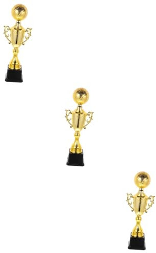Tofficu 3 Pz Di Basket Modello Di Coppa Sagomata Della Competizione Cerimoniale Premio in Premio Decorazione Del Premio Plastica