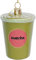 SIKORA Matcha Tee Latte besondere Weihnachtskugel Glas Christbaumschmuck Deko Figur Weihnachten Anhänger Ornament - Trend Line - BS678