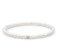 Gaura Pearls Perlenarmband - ECHTE Süßwasserzuchtperlen weiß, 17,5 cm, flex, 585 Roségold plattiert