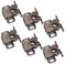 HOUDERCO 6pcs Wardrobe Door Buckle Snap Buckles Type Bolts Door Latches Balls Tennis Racket Grip Tape Door Catches Sliding Door Compartment System Pocket Bolts Soft Bolts Carabiner Metal