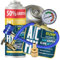 A/C FIX 3in1 R1234yf air conditioning refill - 1x235 g - with hose, pressure gauge and HP/LP adapter - Car air conditioning - Car air conditioning refill - ECO