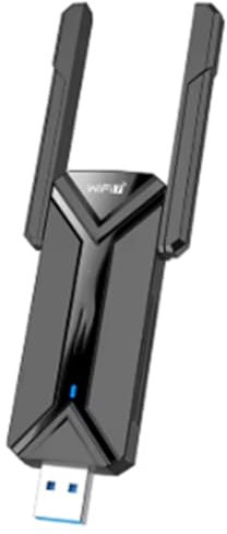 Tolaily Adaptador USB WiFi7 BE6500 Tarjeta WiFi 5G 6G USB3.0 Tarjeta de red sin USB WiFi 7 Adaptador AX5400 para ordenador portátil