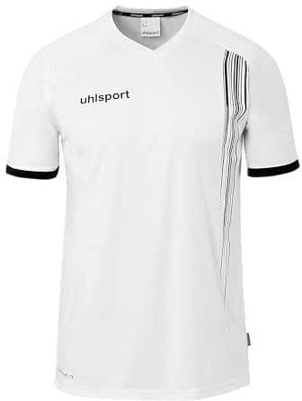 uhlsport Impulse Shirt Kurzarm – Fußball Trikot Kurzarm, bedruckbar, Teamwear Trikot mit Rundhals für Training & Spiel