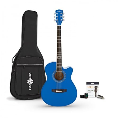 Electro Acoustic Guitar Starter Pack by Gear4music, Blue