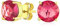 Boucles D'Oreilles En Rubis Rouge Créé Plaqué Or Jaune Pierre De Naissance De Mai En Argent Sterling .925