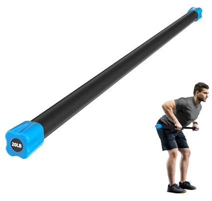 Everyday Essentials Gewichtete Hantelstange für Ganzkörpertraining, 20 Stück, 48