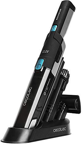 Cecotec Aspirador de Mano Conga Rockstar Micro 8000. Motor Digital brushless de 120 W, 14 kPa Poder de succión, Autonomía hasta 20 Minutos, 2 Modos de Potencia