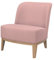 Soferia Sesselschoner Kompatibel Mit Stockholm Sessel Sesselbezug Sesselüberzug Sesselhusse Cover Einfache Reinigung Allergiefrei Wasserabweisend Majestic Velvet Rosa