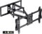 Perlegear vollbewegliche TV Wandhalterung für 42–90 Zoll Fernseher bis zu 68KG, vormontierte TV Halterung mit werkzeugfreier Neigung, Schwenkung, Verlängerung, Max VESA 600 x 400mm, PGLF16
