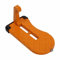 Eidoct Car Multi-Functional Latch Door Step, Foldable Car Roof Rack Step U Shaped Hook Pedal Foot Pegs, Glass Breaker Safety Hammer (Orange)
