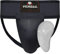 VERSAL Boxing Groin Guard MMA Martial Arts Muay Thai Groin Cup Abdominal Protector Jockstrap Abdo Groin Support for Kickboxing Karate Bjj Cricket Hockey Adult/Youth Groin Box (L)