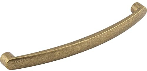 ALLES IM GRIFF Möbelgriff Santiago LA 128mm - antiker Möbelgriff Breite 137mm - Möbelgriff, Zinkdruckguss gold antik