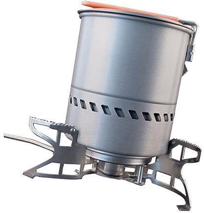 BESPORTBLE Utensilios De Cocina Para Acampar Juego De Ollas Portátiles Para Quemador Para Picnic Al Aire Cocina De Camping