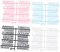 STOBOK 8st Brieftafeln Auswechselbares Letterboard Verkohlen Alphabet-plüschtiere Weiße Fotorahmen Filz-message-board Briefbrett Message-board-brief Messageboard Bilderrahmen Buchstabe