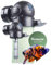 TUNZE Strömungspumpe Turbelle e-Jet 3005 I Pumpe mit 3.150l/h Strömungsleistung I Propellerpumpe mit Magnet Holder & Filterfunktion bis 15mm Glasstärke I Wasserpumpe für Süßwasser-Aquarium