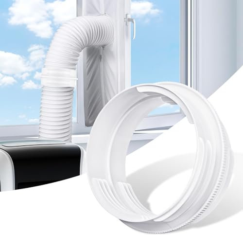 Tuyau Climatiseur Mobile, Tuyau évacuation Climatiseur Mobile, Tuyau D'évacuation D'air Climatique, Raccord Universel 130/150mm pour Tuyau de Climatiseur, Calfeutrage Fenetre Climatiseur