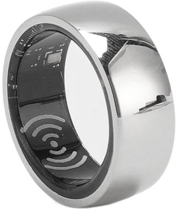 Smart Ring Health Tracker für Männer und Frauen, Fitness Tracker Ring Health Ring mit APP für IOS für Android, IP68 Wasserdichter Bluetooth5.0 (Innendurchmesser 20,1 mm)