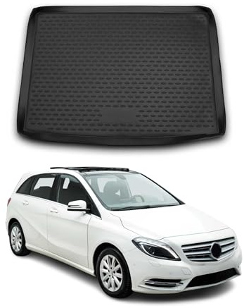OMAC Kofferraumwanne für Mercedes B Klasse W247 2018-2021 TPE | Kofferraummatte, Laderaumwanne, Allwetter, fahrzeugspezifisches Produkt, Antirutsch, 3D-Passform, wasserdicht