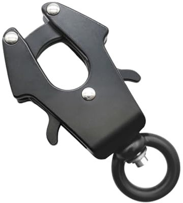 Hunde -Leine -Schnapphaken, Hunde -Leinen Carabiner | Drehhund -Leinen Carabiner Frog Clip | Außenhardware für Haustierhöfe Metallschnallen Zinklegierung zum Klettern, Training,