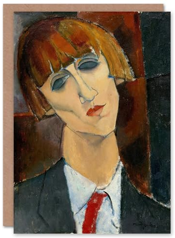 Artery8 Amedeo Modigliani Art Card Madame Kisling Portrait