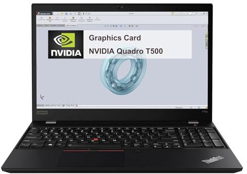 Lenovo Thinkpad P15s Gen 2 Mobile Workstation, NVIDIA Quadro T500, 39.6 cm FHD Laptop, Intel Core i7-1165G7, 16GB RAM, 512GB SSD, QWERTY Tastatur, Windows 11 Pro (Renewed)