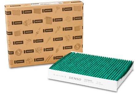 DENSO ClearAir+ Innenraumfilter (Teilenummer DCF804A) 5-lagige Filterung mit antibakteriellem Schutz, entfernt bis zu 99% aller Bakterien und Viren