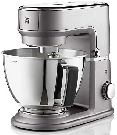 WMF Kitchenminis - Robot One for All, 430 W, formato compacto, bol de acero inoxidable, batidora de vaso, pantalla LCD, 8 velocidades, 7 accesorios incluidos