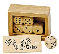 Goki Holzwürfel, 6 Stück