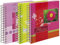 KLS 18x EINSTECK-Album Fleur Charme mit SPIRALBINDUNG für 96 Fotos 10x15 cm Fotoalbum, Papier/Kunststoff, Violett/grün/rot, 18.5 x 22 x 3 cm, 18-Einheiten