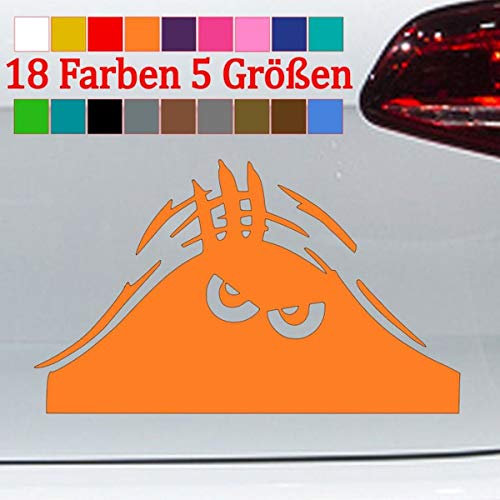 Kofferraum Aufkleber Monster Auto Golf GTI Tuning JDM Sticker 18 Farben 5 Größen