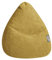 SITTING POINT only by MAGMA Sitzsack ALFA Velours senf XXL ca. 300L