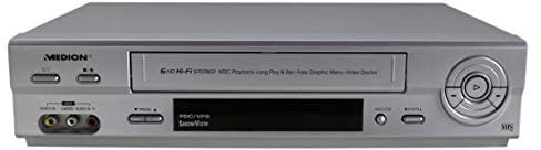 Medion MD 42277 VHS Videorecorder in Silber