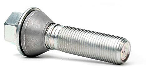 H&R Bullone ruota conica con rondella mobile M14x1.25 - Lunghezza 43mm (pe. compatibile con BMW)